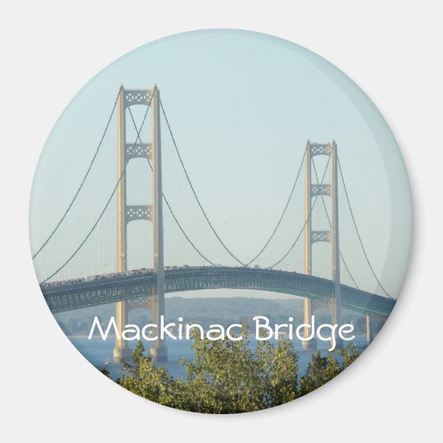 Aimant Pont de Mackinac (Devant)
