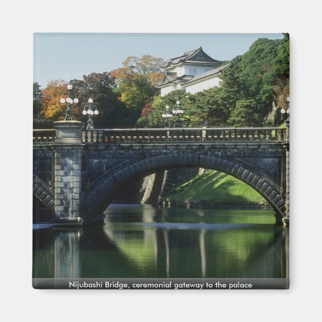 Aimant Pont de Nijubashi, porte cérémonielle du palais (Devant)