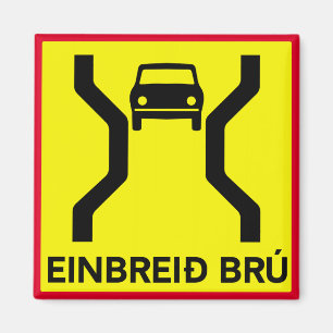 Aimant Pont de Simple-Largeur, poteau de signalisation,