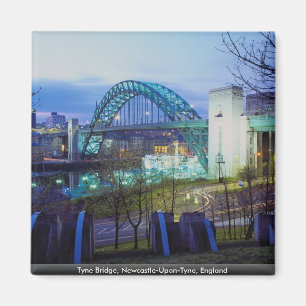 Aimant Pont de Tyne, Newcastle-upon-Tyne, Angleterre