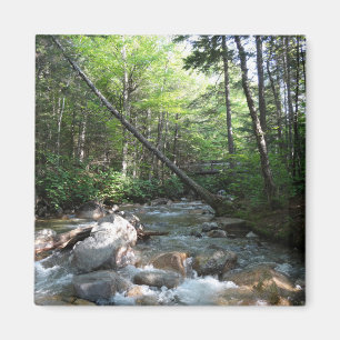 Aimant Pont sur la rivière Pemigewasset au New Hampshire