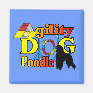 Aimant Poodle Agilité Cadeaux