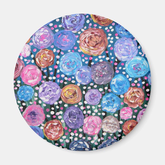 Aimant Pop Fleur (Devant)