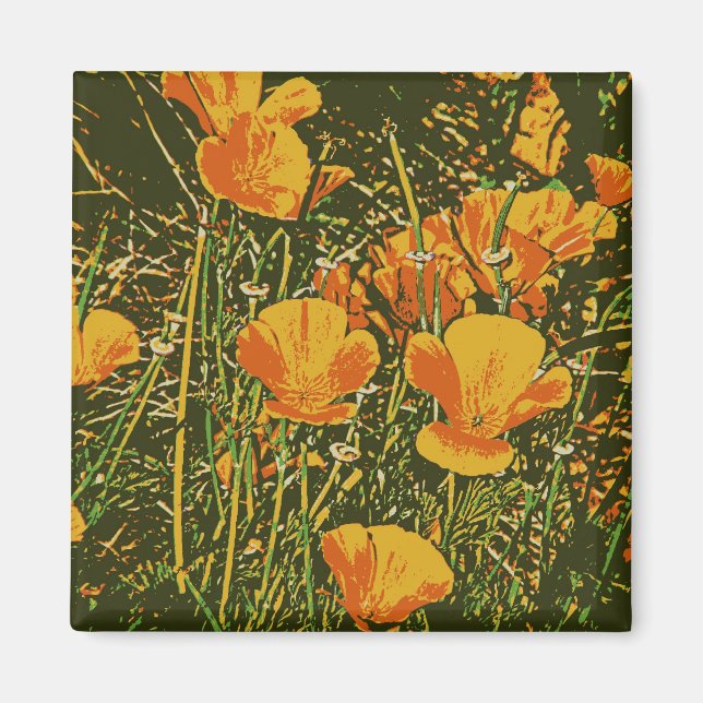 Aimant Poppies stérilisées (Devant)