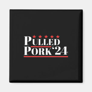 Aimant Porc Pulled 24 Drôle Viande Lover Bbq Humo politiq
