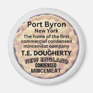 Aimant Port Byron, New York Maison du Mincemeat commercia