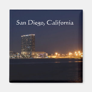 Aimant Port de San Diego la nuit