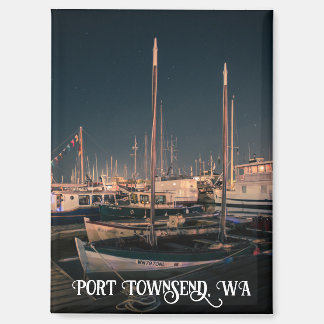 Aimant Port Townsend, Washington la nuit