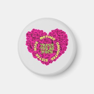 Aimant Porte - clé acrylique