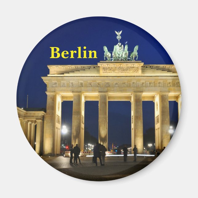 Aimant Porte de Brandebourg à Berlin, Allemagne (Devant)