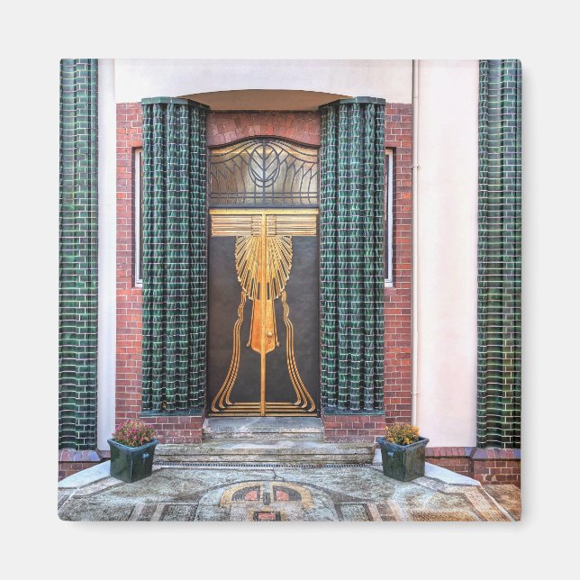 Aimant Porte Jugenstil (Devant)