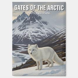 Aimant Portes de l'Alaska du parc national de l'Arctique