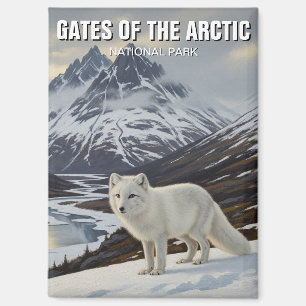 Aimant Portes de l'Alaska du parc national de l'Arctique
