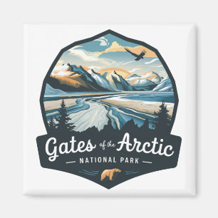 Aimant Portes Du Parc National De L'Arctique
