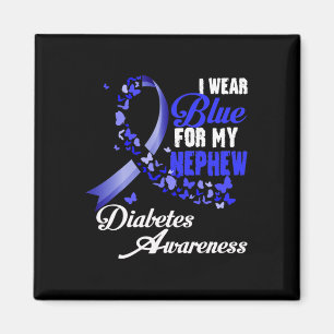 Aimant Portez le bleu pour mon Nephew T1d Sensibilisation