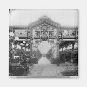 Aimant Portique de tissu à l'exposition universelle