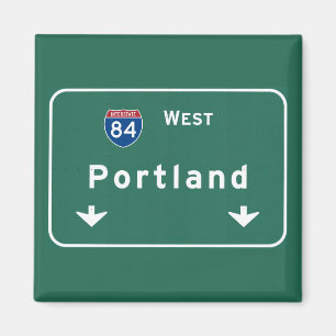 Aimant Portland Orégon ou autoroute d'autoroute national