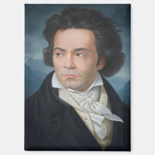 Aimant Portrait classique de Beethoven