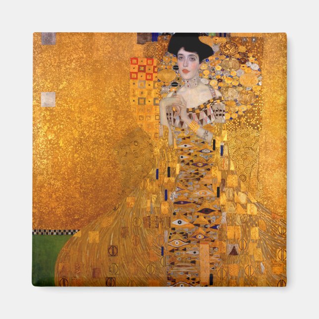 Aimant Portrait d'Adele Bloch-Bauer I, 1907 par Klimt (Devant)