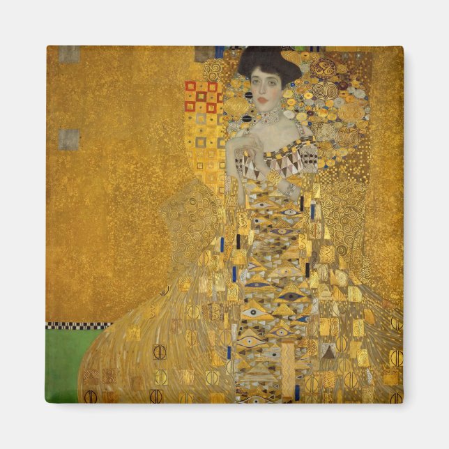 Aimant Portrait d'Adele Bloch-Bauer I par Gustav Klimt (Devant)