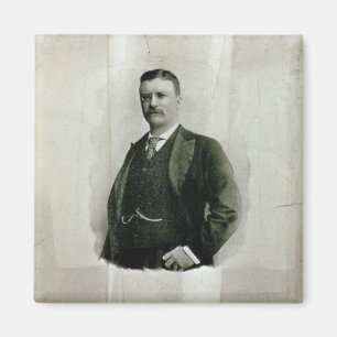 Aimant Portrait de colonel Theodore Roosevelt (litho)