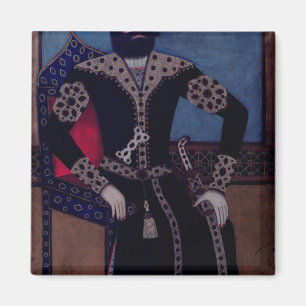 Aimant Portrait de Fath-Ali, Shah de l'Iran,