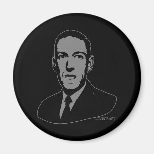 Aimant Portrait de HP Lovecraft