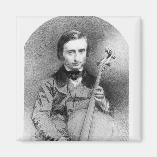 Aimant Portrait de Jacques Offenbach 1850 (Devant)