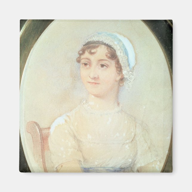 Aimant Portrait de Jane Austen (Devant)