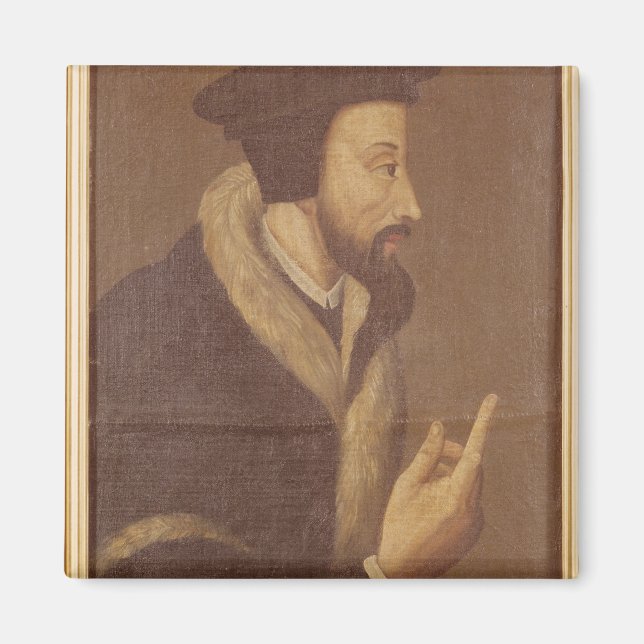 Aimant Portrait de John Calvin (Devant)