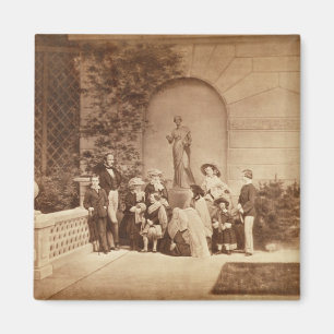 Aimant Portrait de la famille royale à la Chambre
