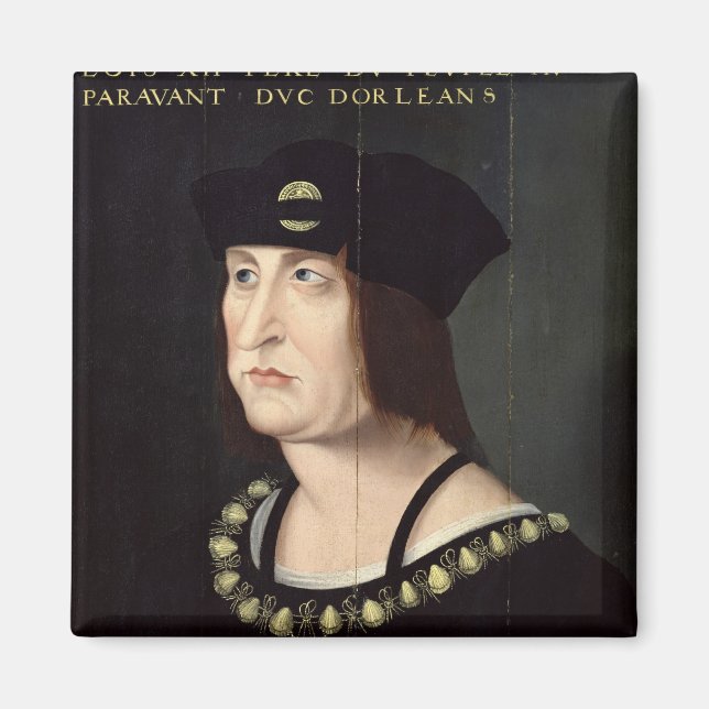 Aimant Portrait de Louis XII Roi de France (Devant)