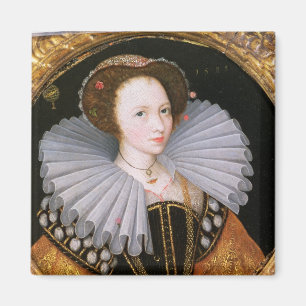 Aimant Portrait de Madame avec grand Ruff