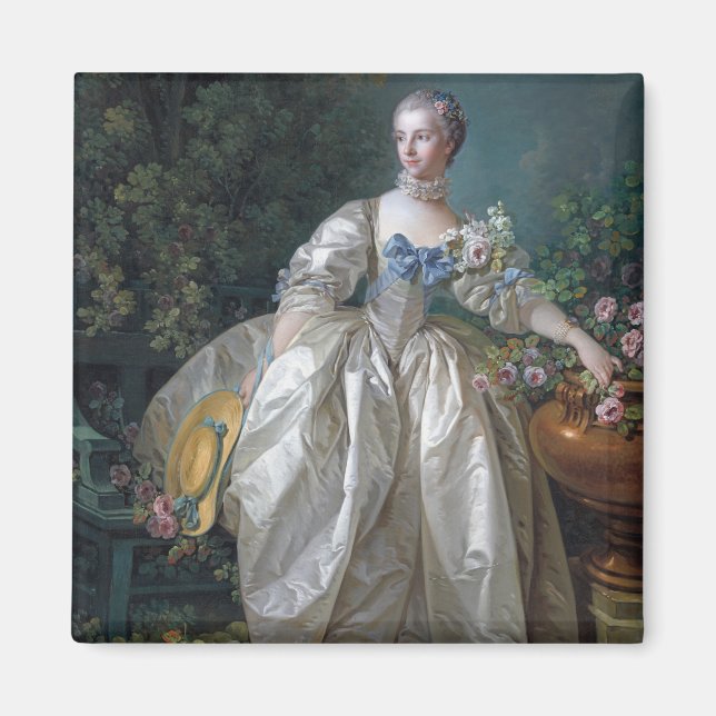 Aimant Portrait de Madame Bergeret, Boucher (Devant)