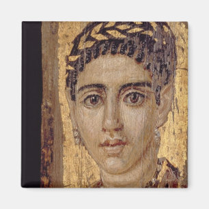 Aimant Portrait de maman d'une femme, de Fayum,