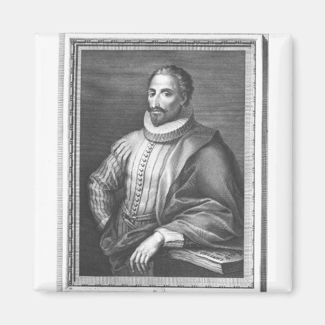 Aimant Portrait de Miguel de Cervantes Saavedra (Devant)