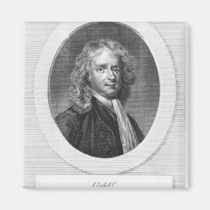 Aimant Portrait de monsieur Isaac Newton