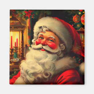 Aimant Portrait de Noël du Père Noël