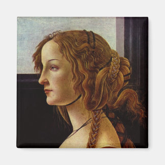 Aimant Portrait de Simonetta Vespucci par Botticelli