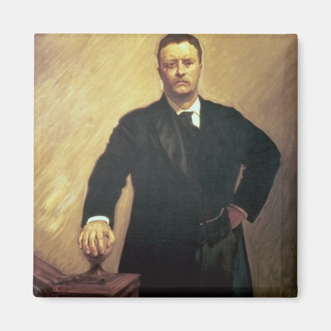 Aimant Portrait de Theodore Roosevelt (Devant)