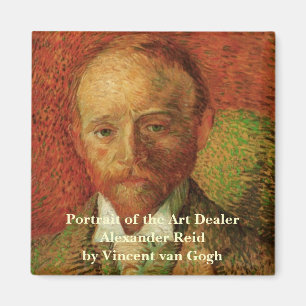 Aimant Portrait de Vincent van Gogh du marchand d'art Ale