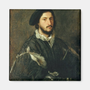 Aimant Portrait de Vincenzo Mosti (huile sur la toile)