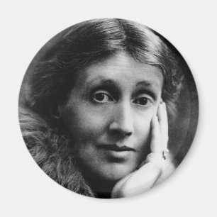 Aimant Portrait de Virginia Woolf