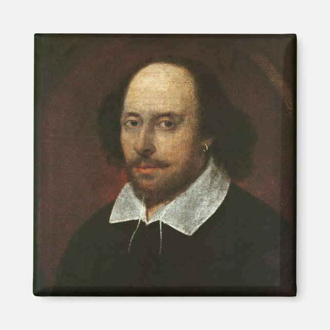 Aimant Portrait de William Shakespeare c.1610 (Devant)
