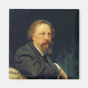 Aimant Portrait du compte Alexey K. Tolstoy d'auteur