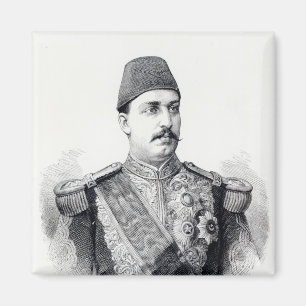 Aimant Portrait du Khedive Tawfig