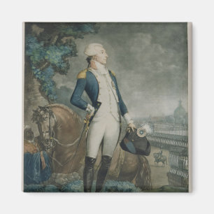 Aimant Portrait du marquis de La Fayette