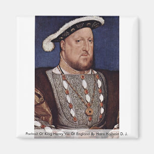 Aimant Portrait Du Roi Henri Viii D'Angleterre