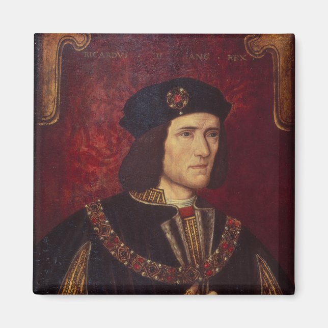 Aimant Portrait du roi Richard III (Devant)