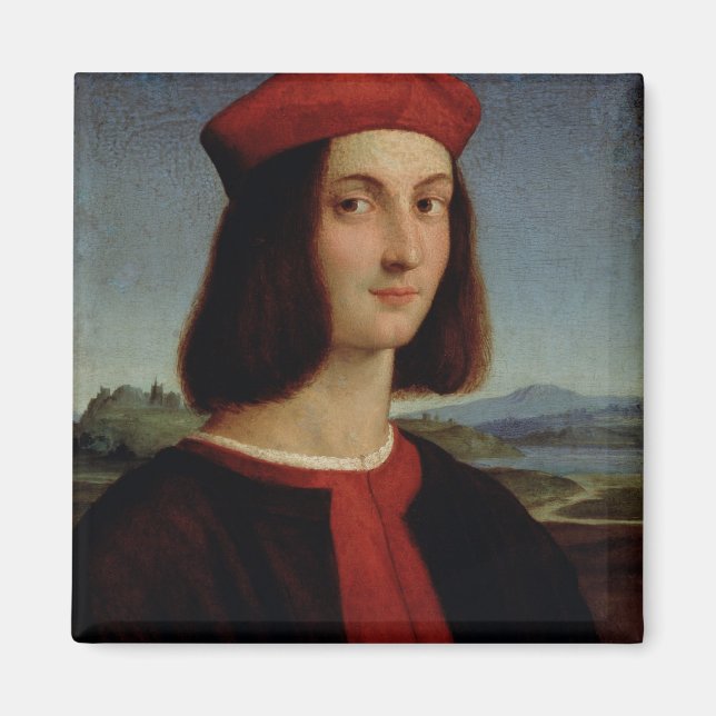 Aimant Portrait du Young Pietro Bembo, 1504-6 (Devant)